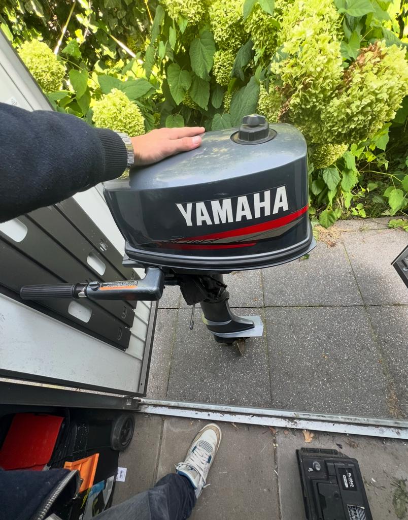 Zee-jol, Bootje met motor en zeil., Watersport en Boten, Ophalen, Zo goed als nieuw, Polyester, Overig typen