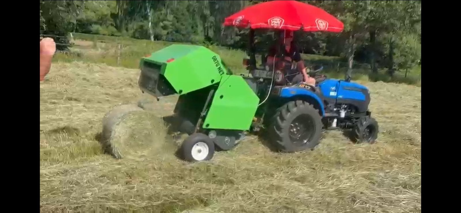 Balenpers, Ophalen, Zo goed als nieuw