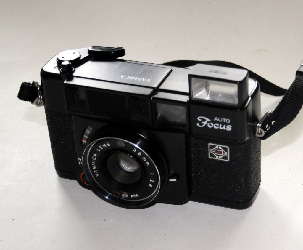 Yashica autofocus, Ophalen of Verzenden, Gebruikt, Compact, Overige Merken