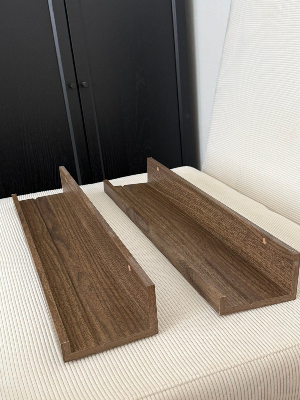 Wandplanken x2 MOSSLANDA, Ophalen of Verzenden, Zo goed als nieuw