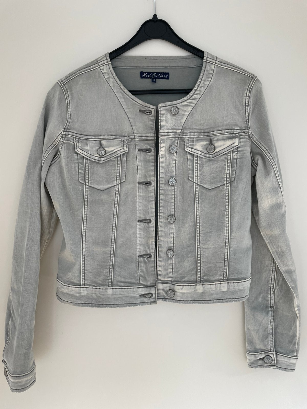 Dames spijkerjack, Red Button, grijs, maat M, Maat 38/40 (M), Ophalen of Verzenden, Zo goed als nieuw, Jasje