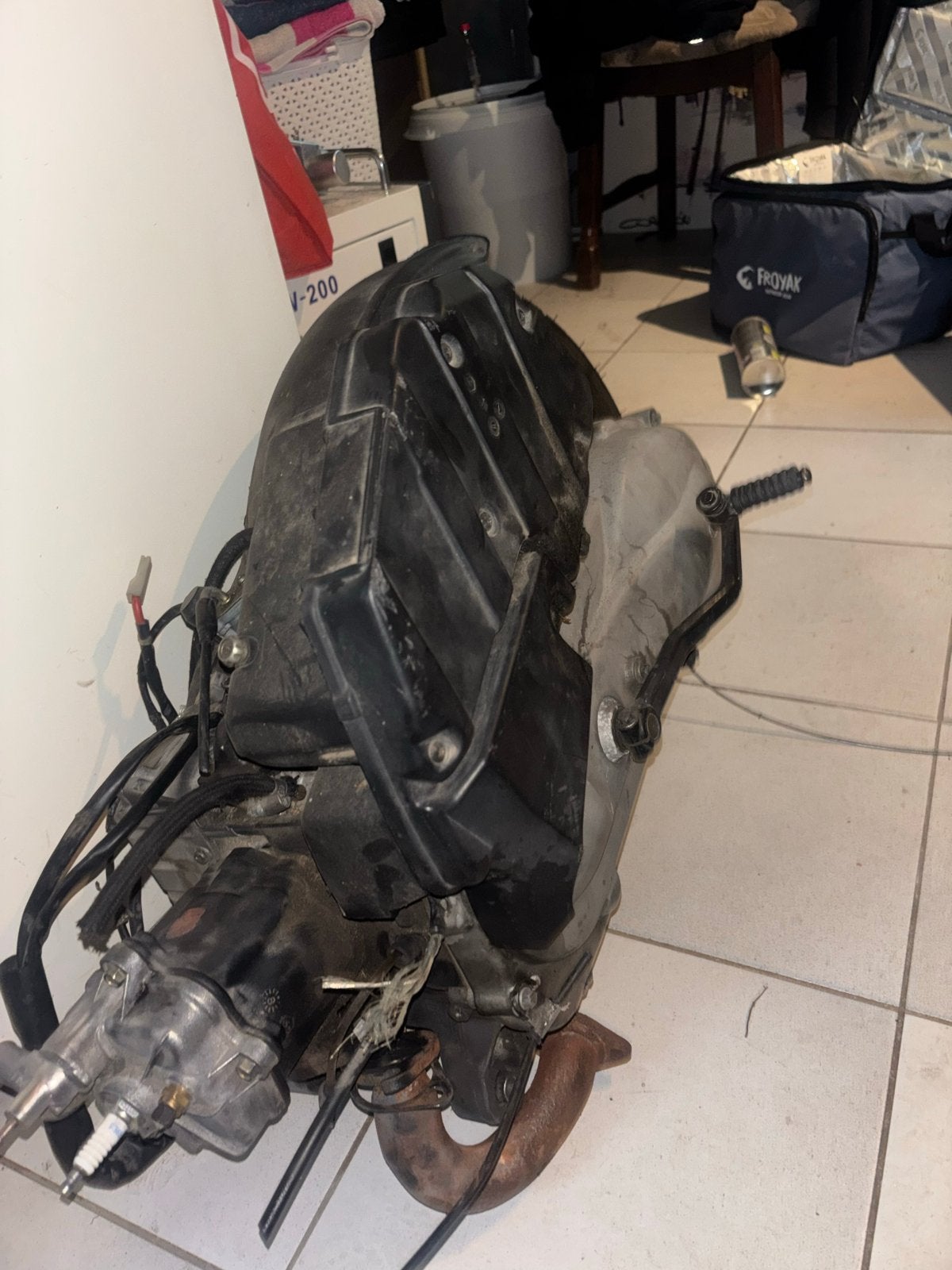M06 125cc Blok Grote Trommel met Startgarantie en Papieren, Ophalen of Verzenden, Gebruikt, Blok