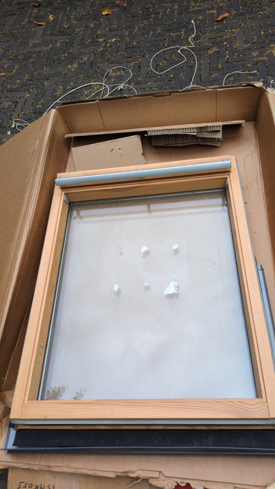 Velux GGL M04 3059 (hout, hr++) NIEUW, dakraam, incl gootstk, Doe-het-zelf en Verbouw, Glas en Ramen, Ophalen, Minder dan 80 cm