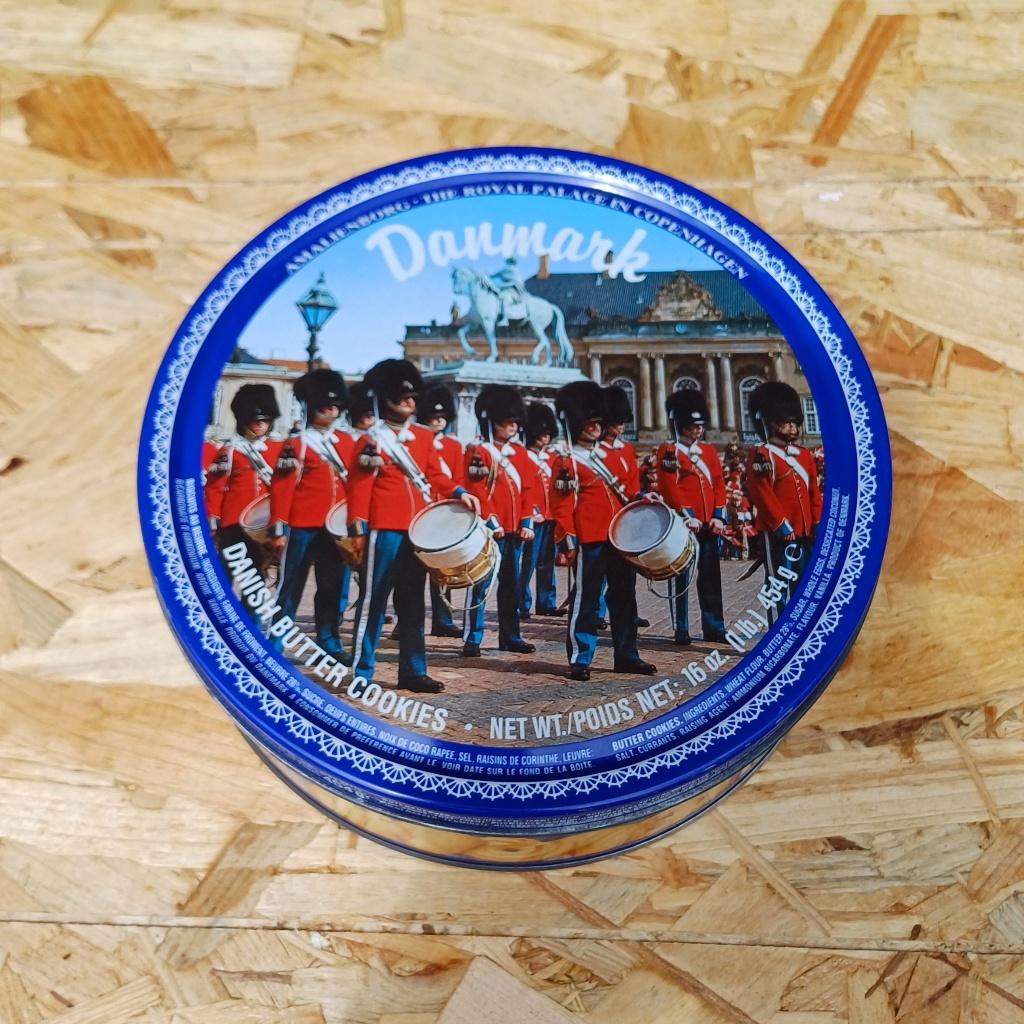 Danish butter cookies blik The Royal Palace, Ophalen of Verzenden, Gebruikt, Koek(jes), Overige merken