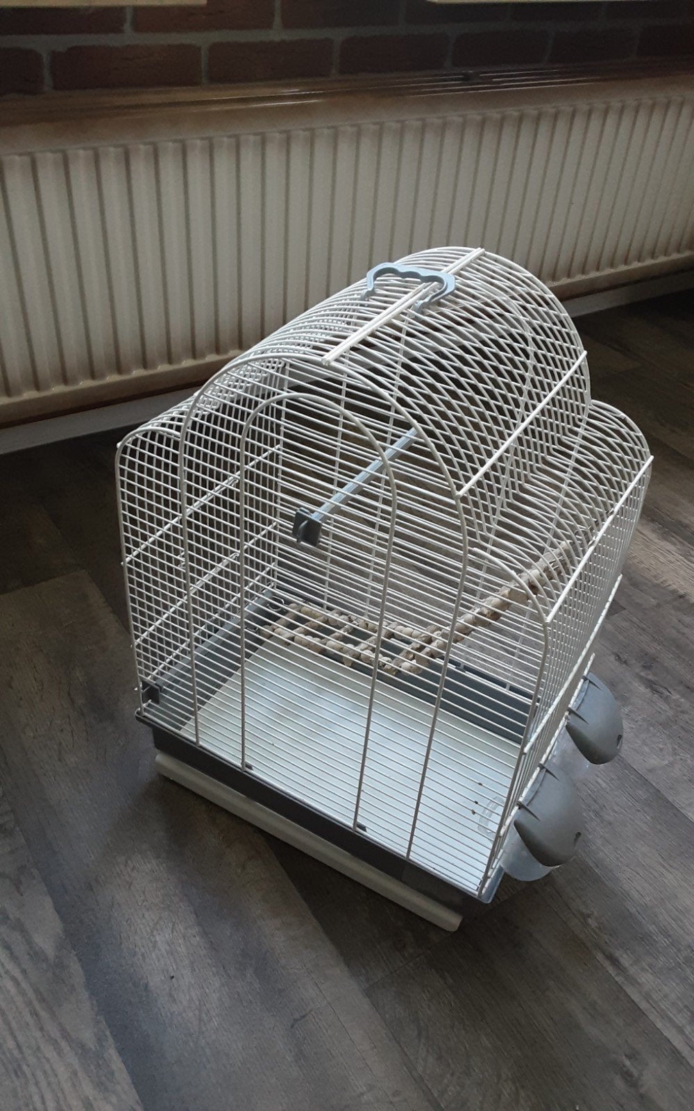 Vogelkooi compleet, Ophalen, Gebruikt, Metaal, Vogelkooi