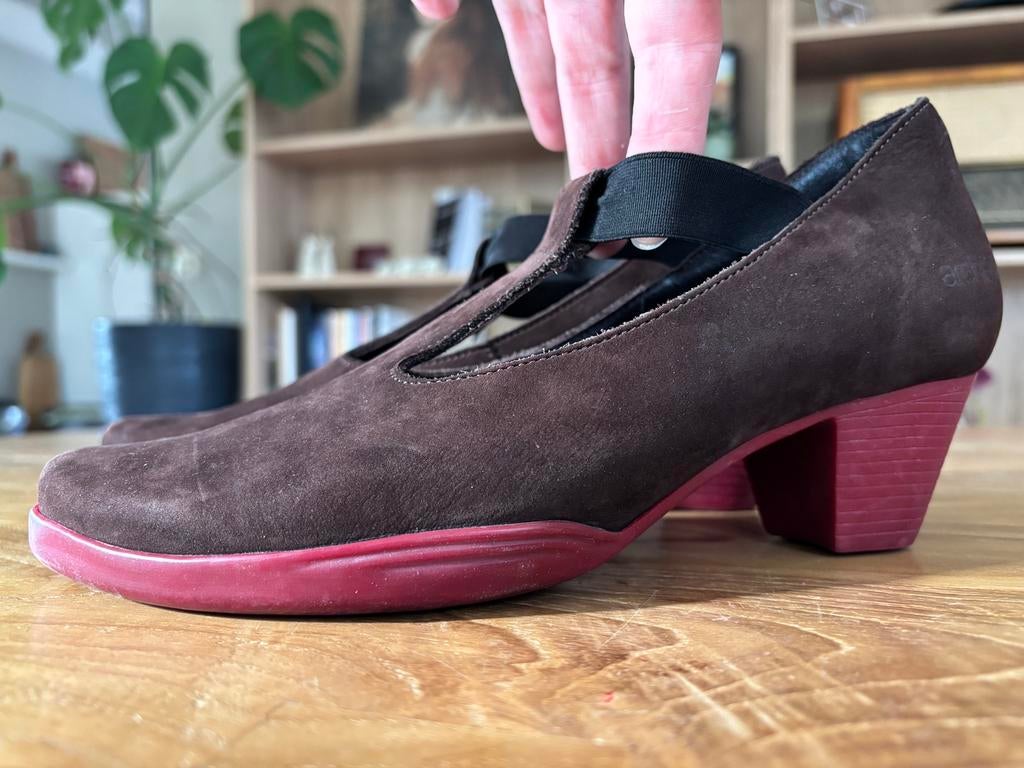 Arche Garby Mary Janes dames schoenen mt37 bruin als nieuw, Bruin, Nieuw, Ophalen of Verzenden, Espadrilles of Moccasins