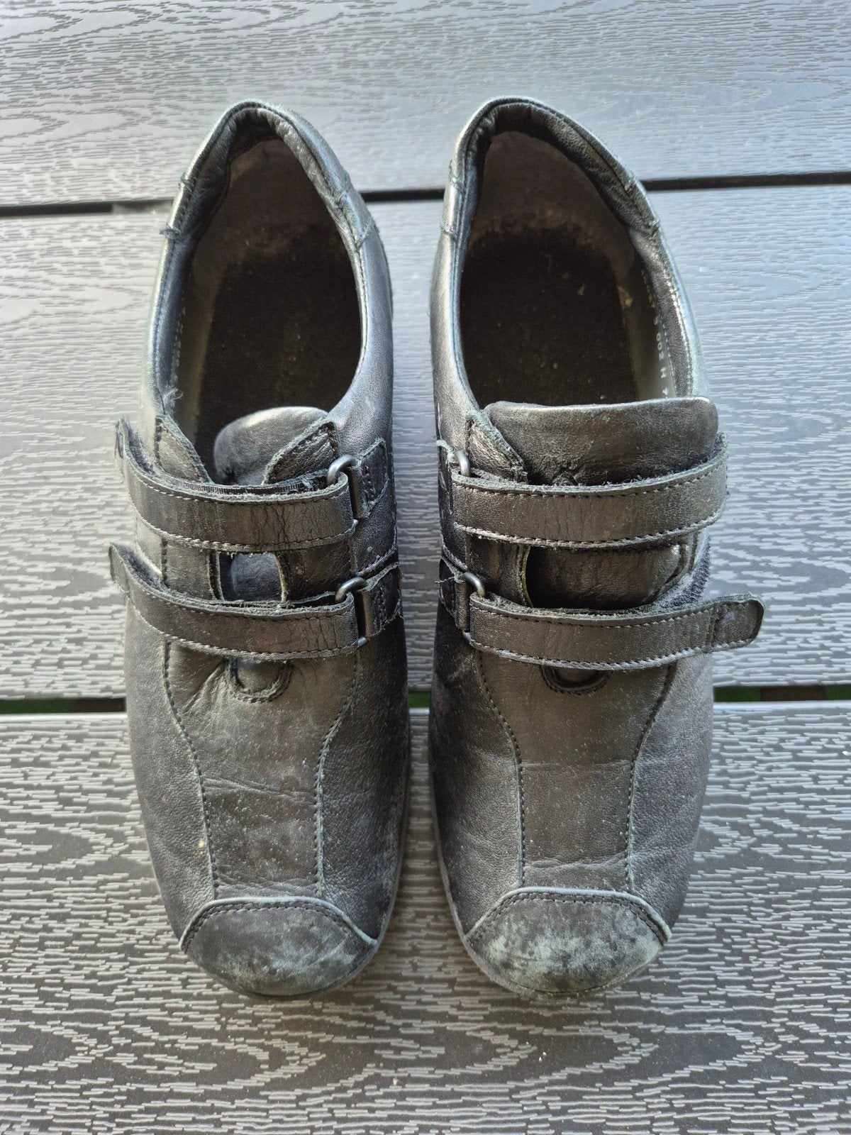 Classic Walker Leren Schoenen Maat 41 - Gedragen, Kleding | Dames, Zwart, Lage of Enkellaarzen, Classic Walker, Ophalen of Verzenden