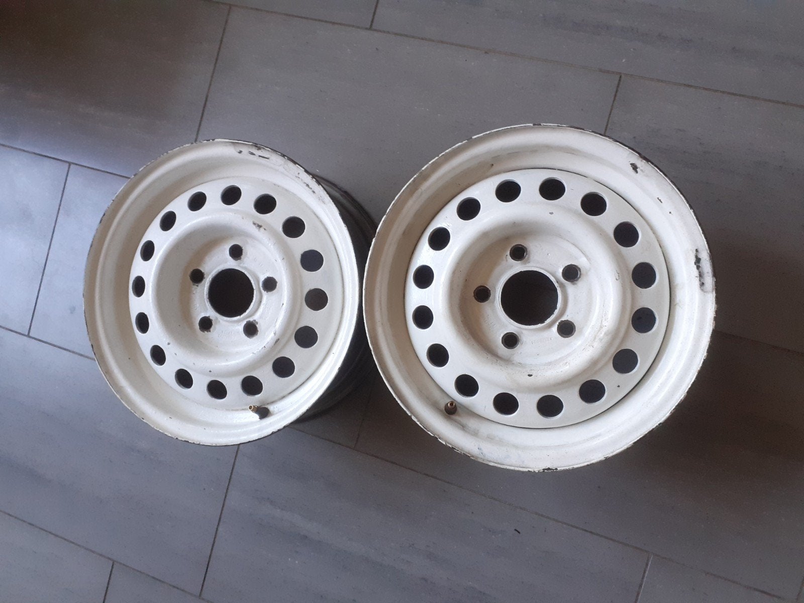 2 Brede Stalen Velgen voor aanhanger of autocross, Auto diversen, Autosport-onderdelen, Ophalen