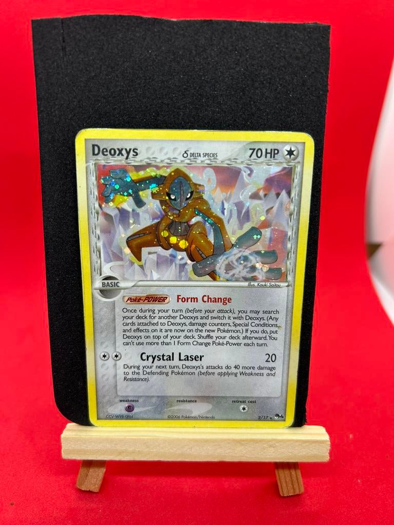 Deoxys 2/17 – POP Series 4 – Holo, Ophalen of Verzenden, Gebruikt, Losse kaart