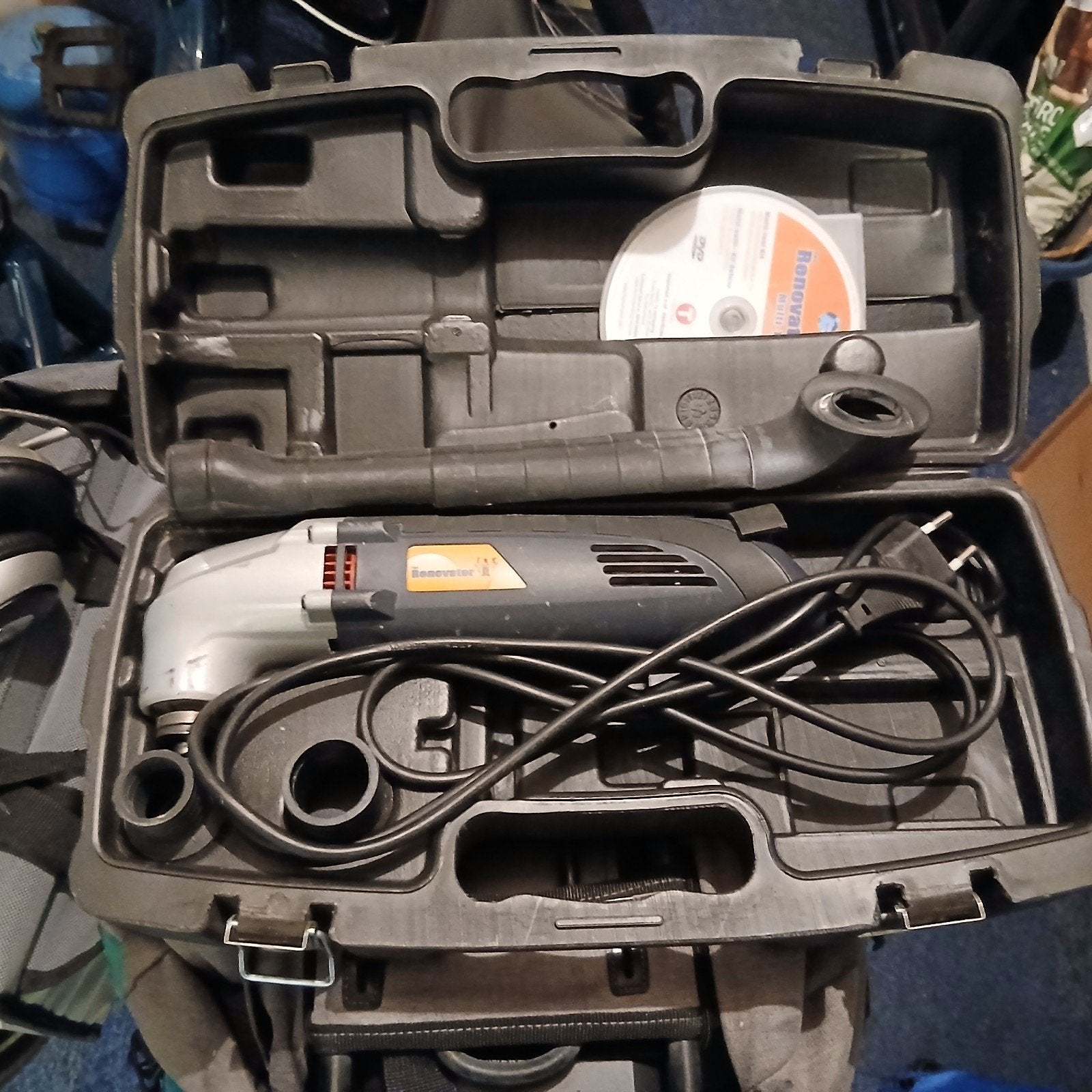 Renovator multitool met accessoires en koffer, Ophalen of Verzenden, Gebruikt