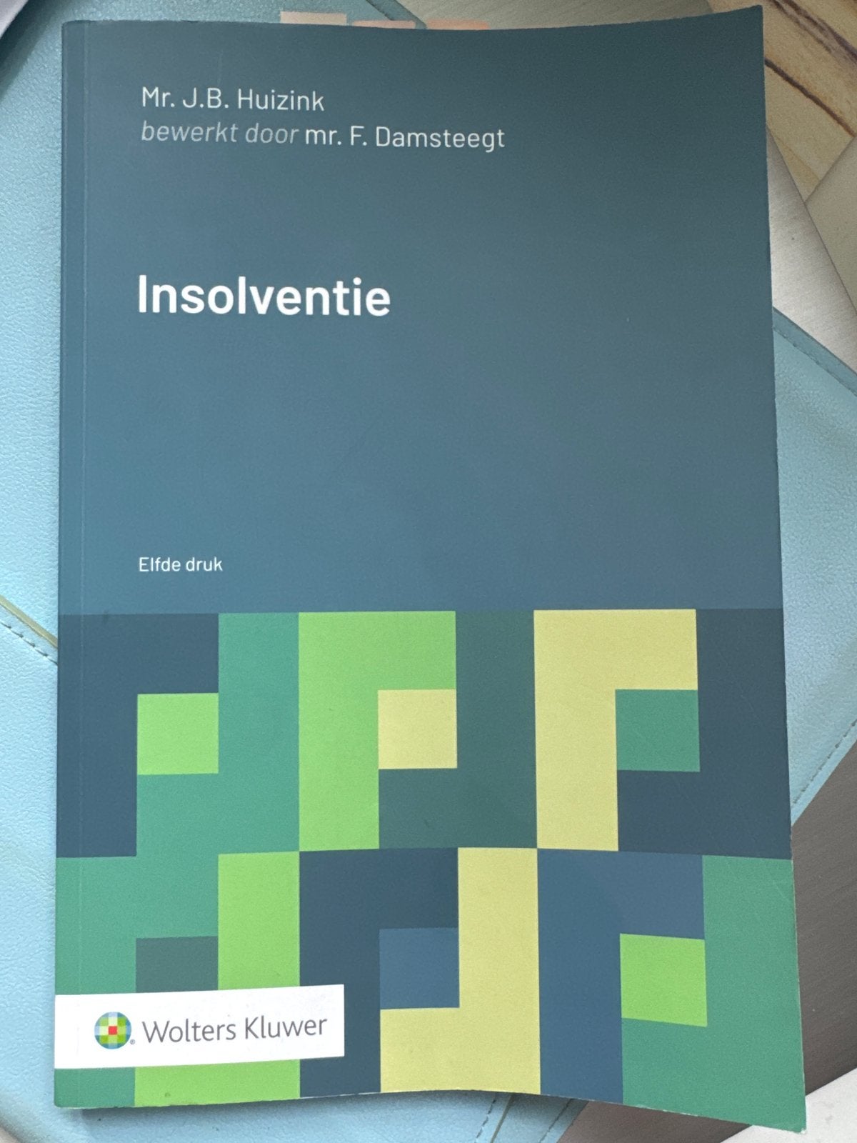Insolventie - Mr. J.B. Huizink - Elfde druk, Boeken, Studieboeken en Cursussen, Ophalen of Verzenden, Gamma, Zo goed als nieuw