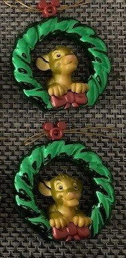 Disney Kerstkrans hanger AH. Simba. NIEUW., Ophalen of Verzenden, Nieuw