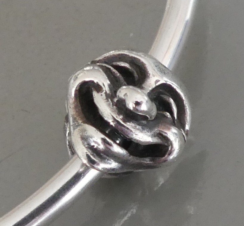 Trollbeads THEATERMASKERS (vrolijk en verdrietig), Sieraden, Tassen en Uiterlijk, Bedels, Gebruikt, Trollbeads, Zilver, 1 bedel