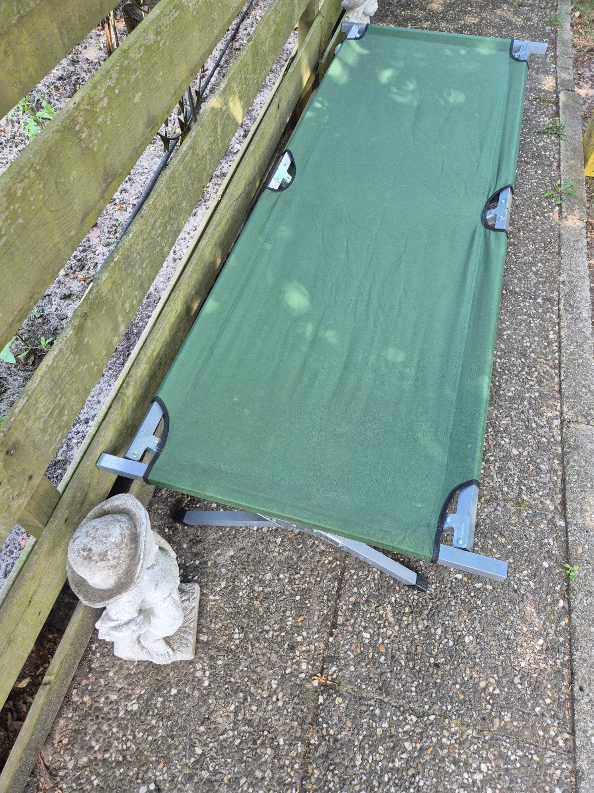 Camping bed.
Maten zijn190x62x42 cm.
Kleur groen.
Voor 30 e, Ophalen of Verzenden, Zo goed als nieuw