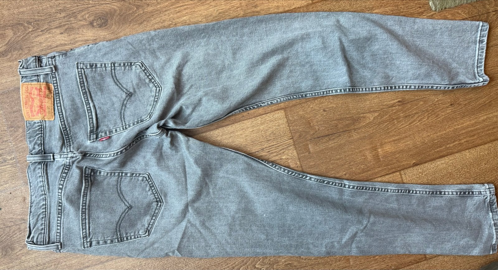 Levi's 512 Slim Taper Jeans - Grijs, Ophalen of Verzenden, Gedragen, Grijs, Overige jeansmaten