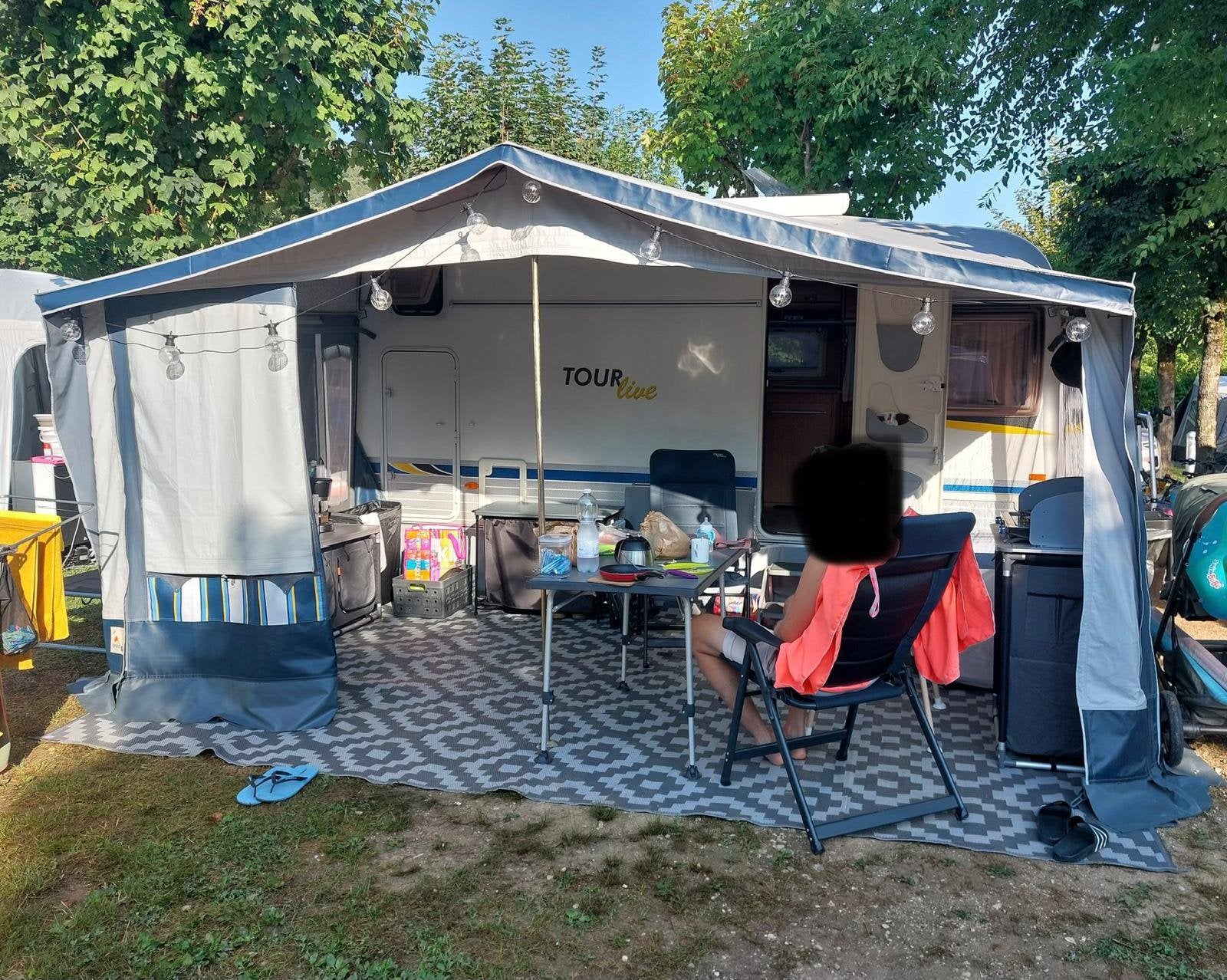 Brand Siena 10 voortent, Caravans en Kamperen, Ophalen
