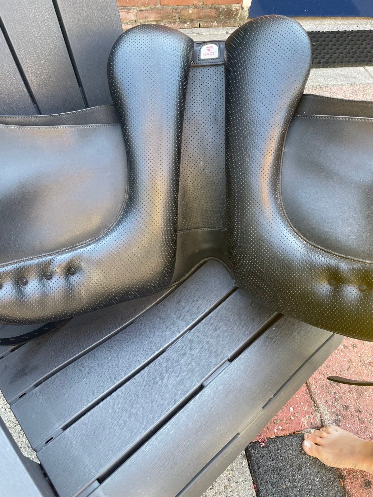 Wintec hart dressuur 17,5 en Kentaur dressuur 17,5, Dieren en Toebehoren, Paarden en Pony's | Zadels, Ophalen, Zo goed als nieuw