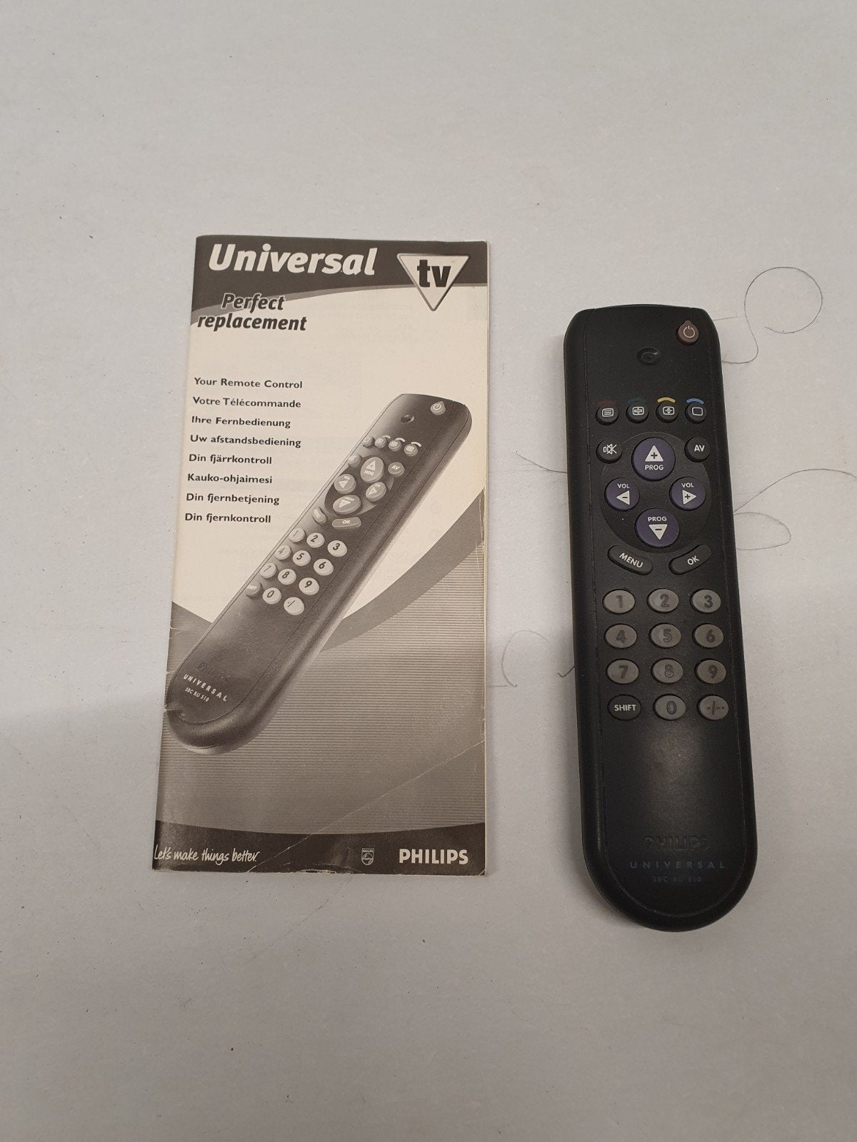 Philips afstandsbediening, Ophalen of Verzenden, Zo goed als nieuw