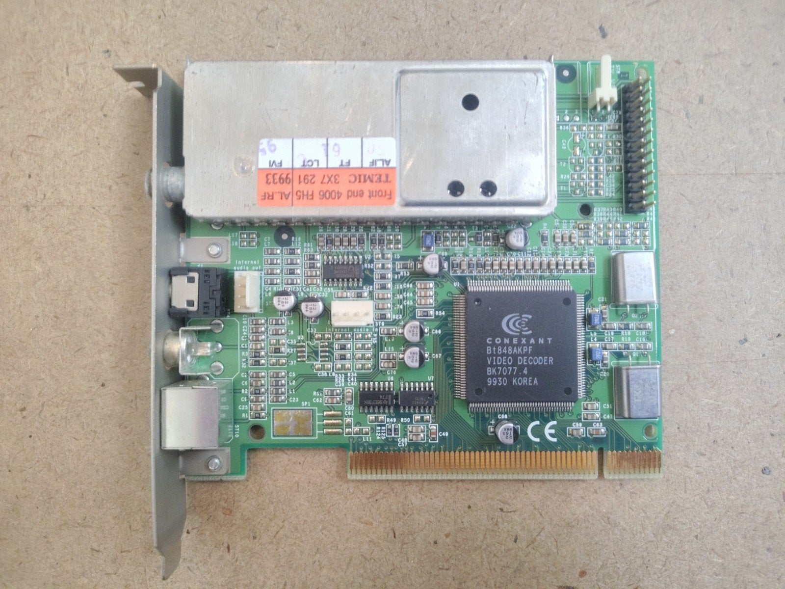 Pinnacle Systems Studio PCTV PCI TV-tuner en opname, Gebruikt, Overige soorten, Ophalen of Verzenden, Overige chipsets