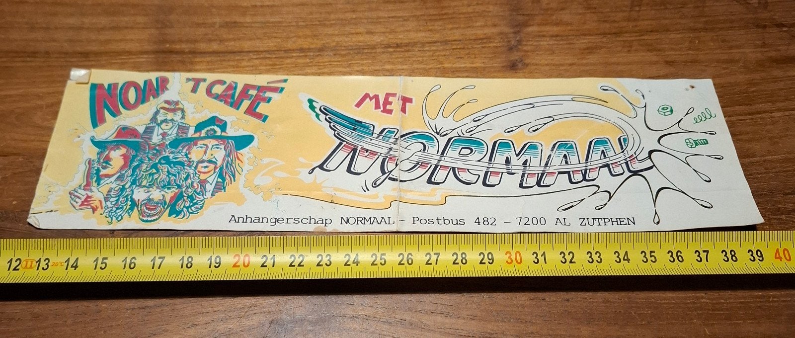 Sticker Normaal, Ophalen of Verzenden, Zo goed als nieuw