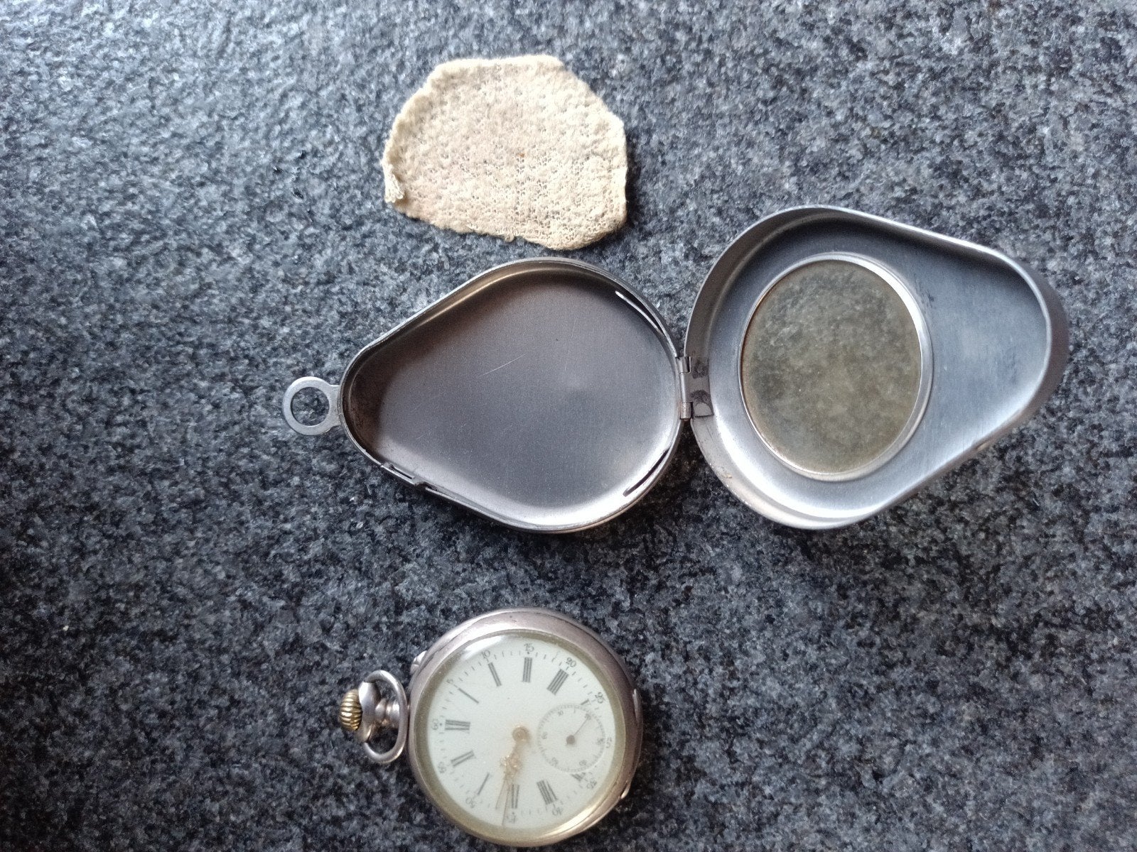 Antiek zilveren Billodes (Zenith) zakhorloge (ca. 19, Zakhorloge, Gebruikt, Zilver, Ophalen