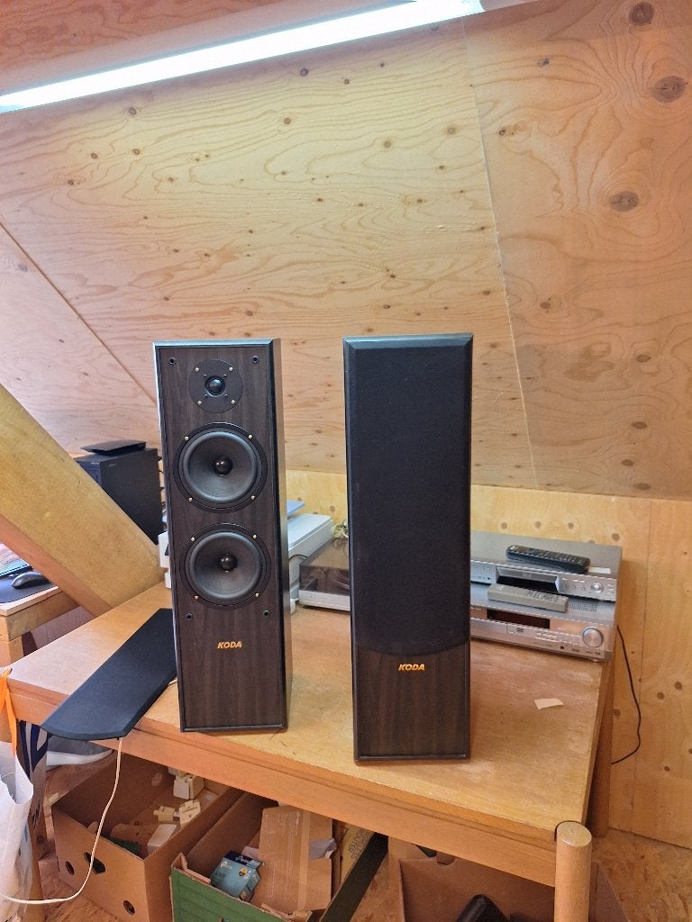 Set HiFi speakers Koda  AV968F, Gebruikt, Speakerset, 60 tot 120 watt, Geschikt voor surround/home cinema