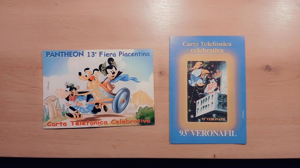 Disney Telefoonkaarten - Mickey Mouse & Donald Duck, Verzamelen, Telefoonkaarten, Ophalen of Verzenden