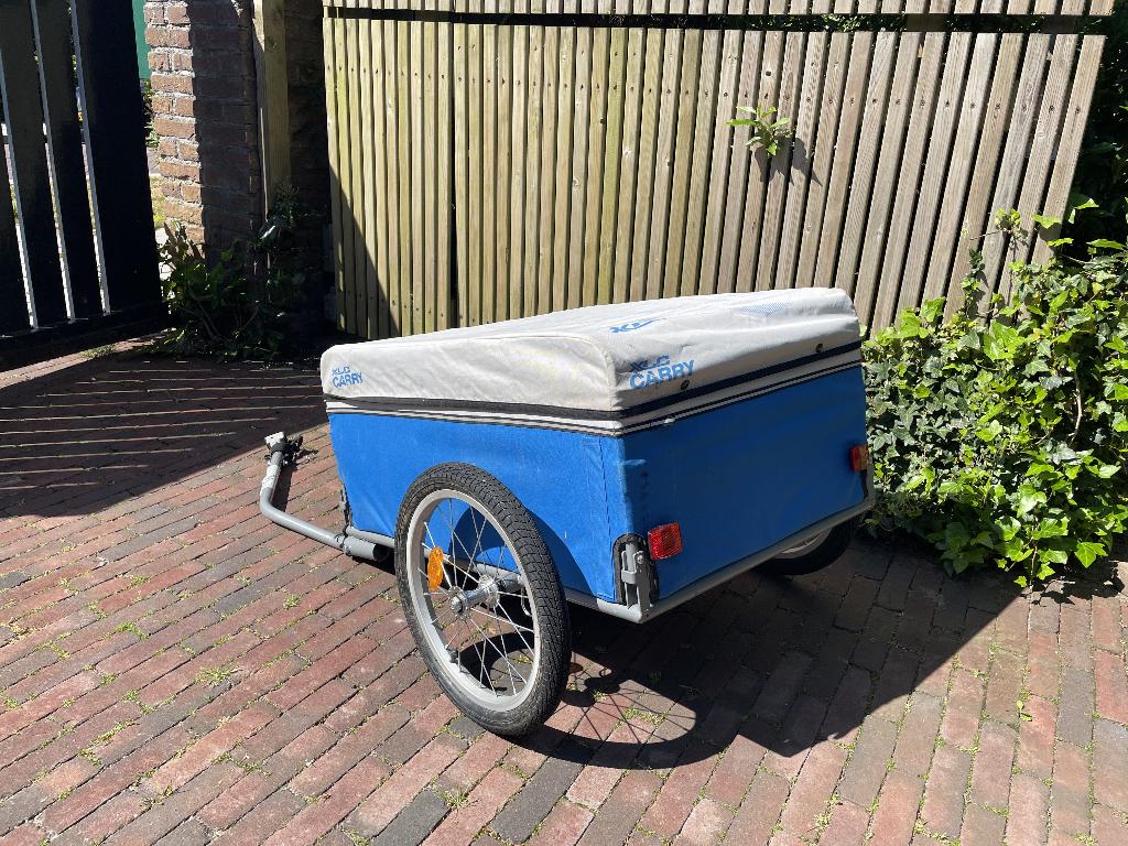 XLC Carry fietskar, Fietsen en Brommers, Fietsaccessoires | Aanhangers en Karren, Ophalen, Gebruikt, Opvouwbaar, Bagagekar
