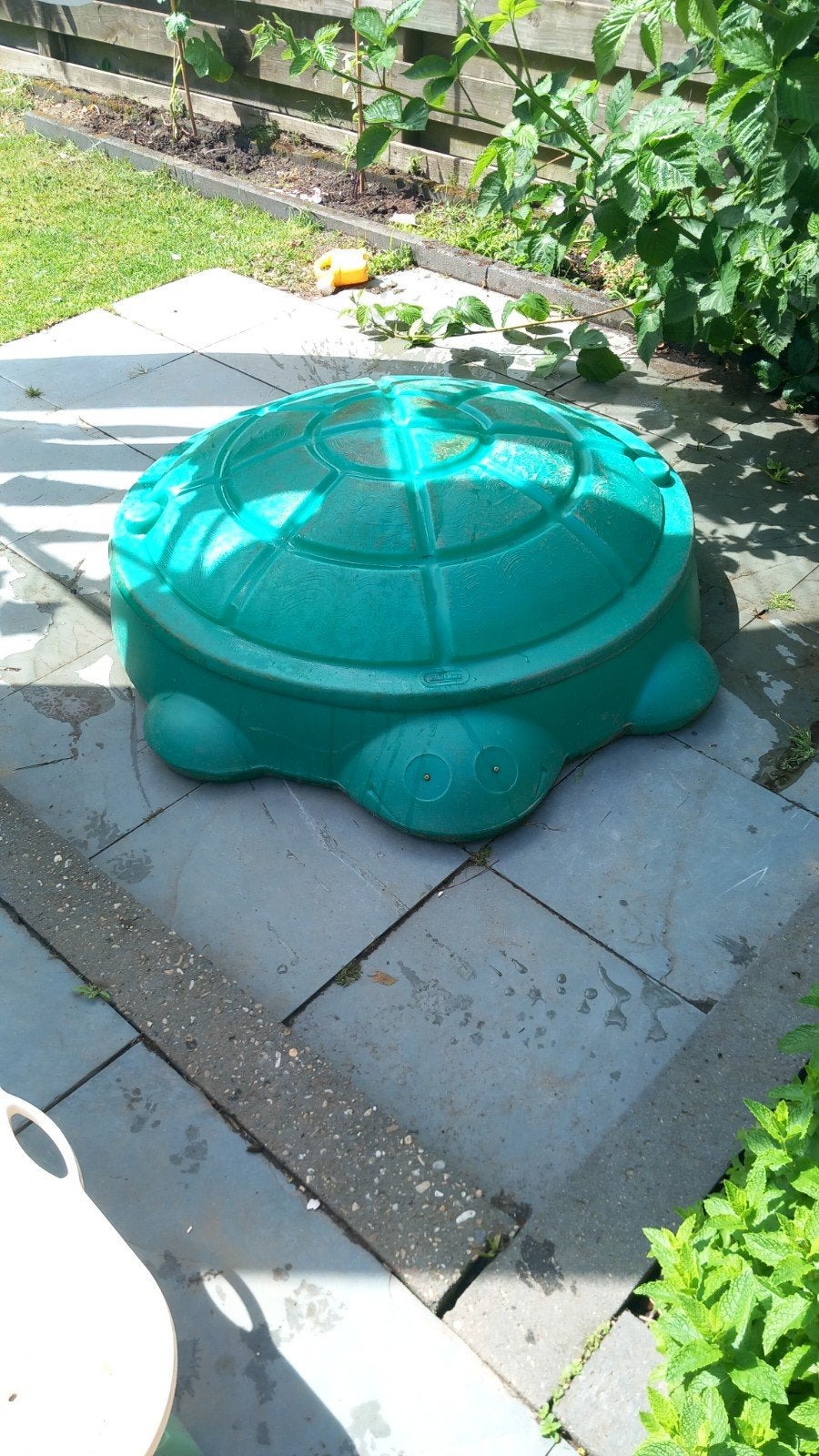 Little Tikes Schildpad Zandbak - Groen, Kinderen en Baby's, Speelgoed | Buiten | Zandbakken, Ophalen, Gebruikt