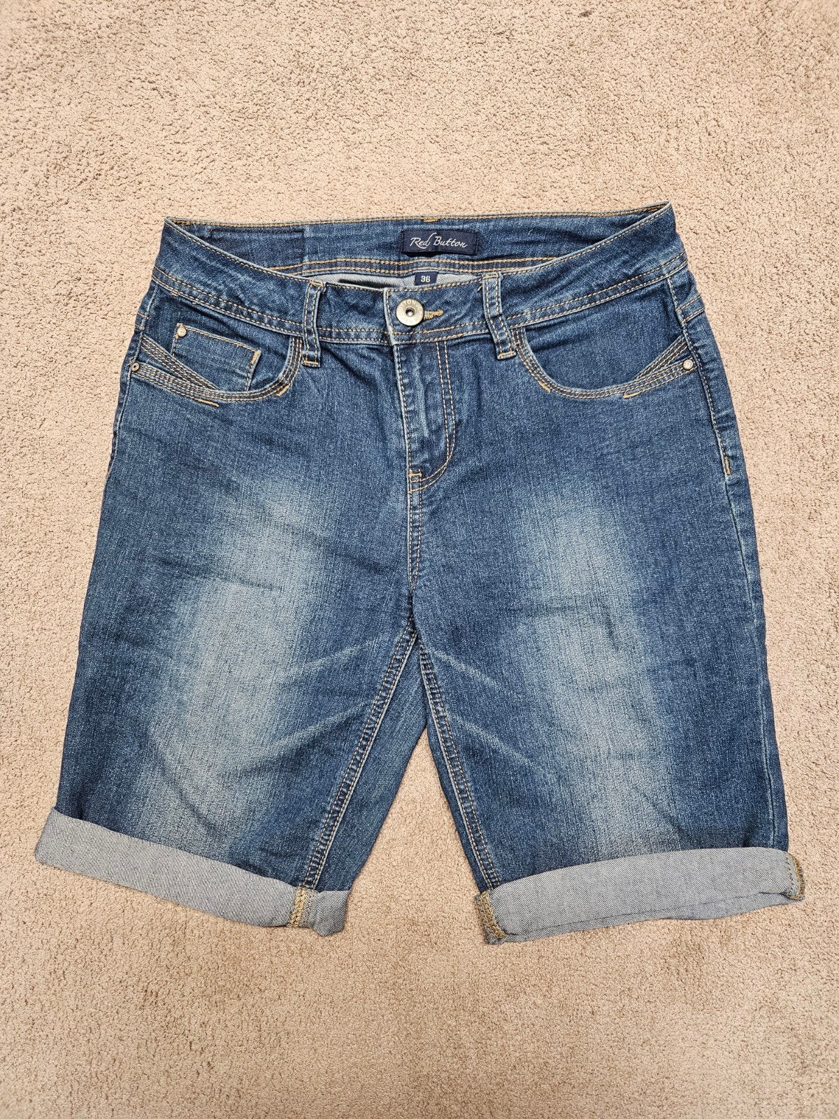 Korte broek van Red Button maat 36, Blauw, Ophalen of Verzenden, Zo goed als nieuw, W28 - W29 (confectie 36)