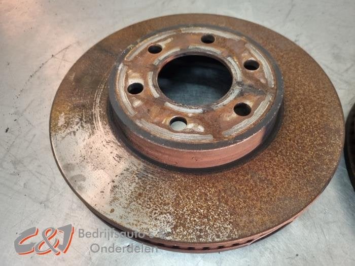 Remschijf voor van een Ford Transit Custom, Gebruikt, -, -, Ophalen of Verzenden