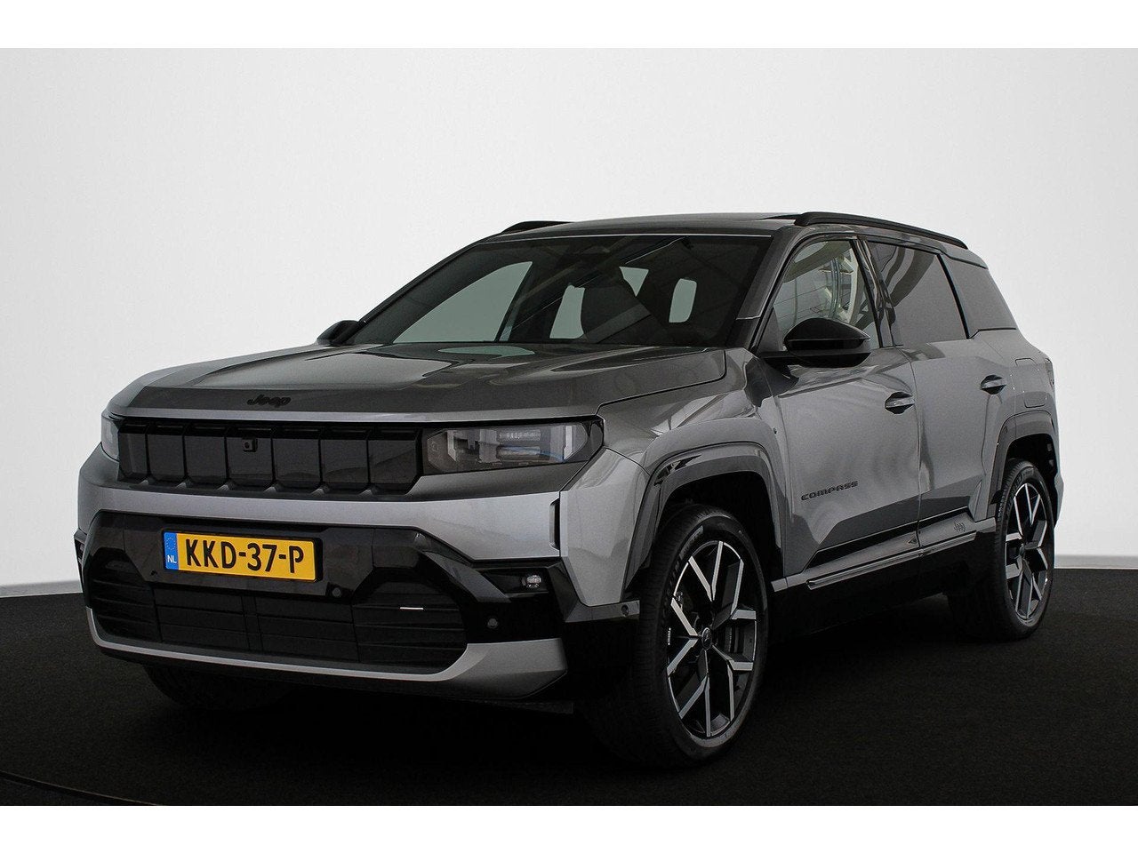 Jeep Compass First Edition 74 kWh Panoramadak 360 Camera Mas, Auto's, Automaat, Gebruikt, 213 pk, Compass