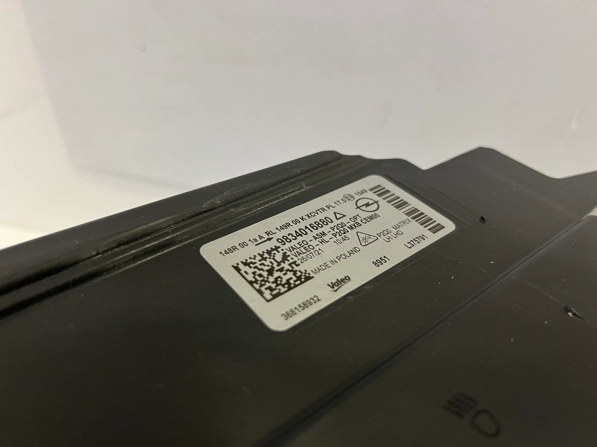 OPEL MOKKA II B LED KOPLAMP LINKS 9834016880, Auto-onderdelen, Gebruikt, Opel Automobile GmbH, Ophalen of Verzenden, Kontakt@opel-infoservice.de