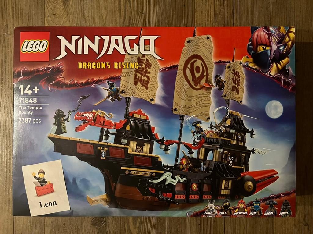 Lego Ninjago 71848 De Tempel Bounty - Nieuw in gesealde doos, Lego, Nieuw, Ophalen of Verzenden, Ongeopend/sealed