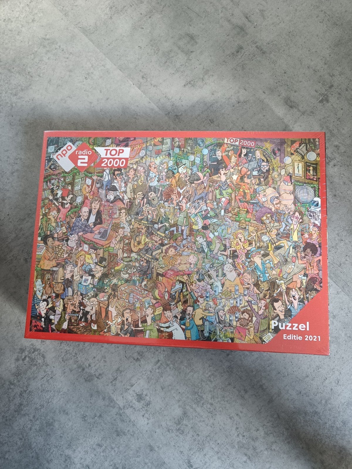 NPO Radio 2 Top 2000 Puzzel Editie 2021 - Nieuw in seal, Ophalen of Verzenden, 500 t/m 1500 stukjes, Nieuw, Legpuzzel