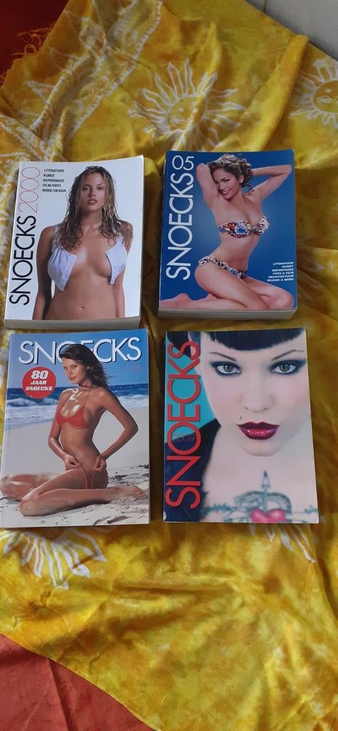 4  X  SNOECKS, Ophalen of Verzenden, Gelezen, Fotografen