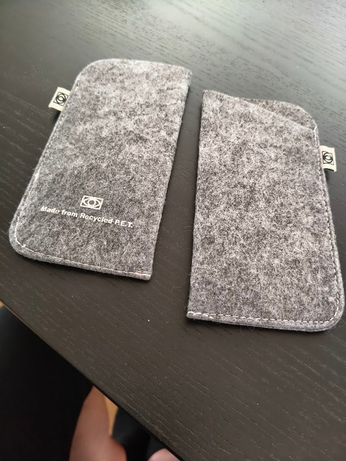 2 stoffen brillen etui's (nieuw), Ophalen of Verzenden, Nieuw, Overige merken