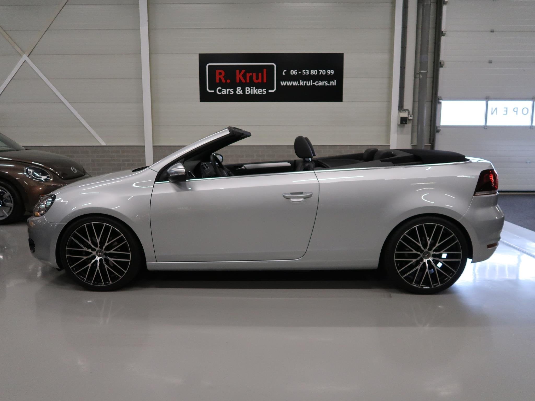Volkswagen Golf Cabriolet 1.2 TSI BMT Airco-ECC Leer Sportst, Auto's, Voorwielaandrijving, Gebruikt, 4 cilinders, 4 stoelen