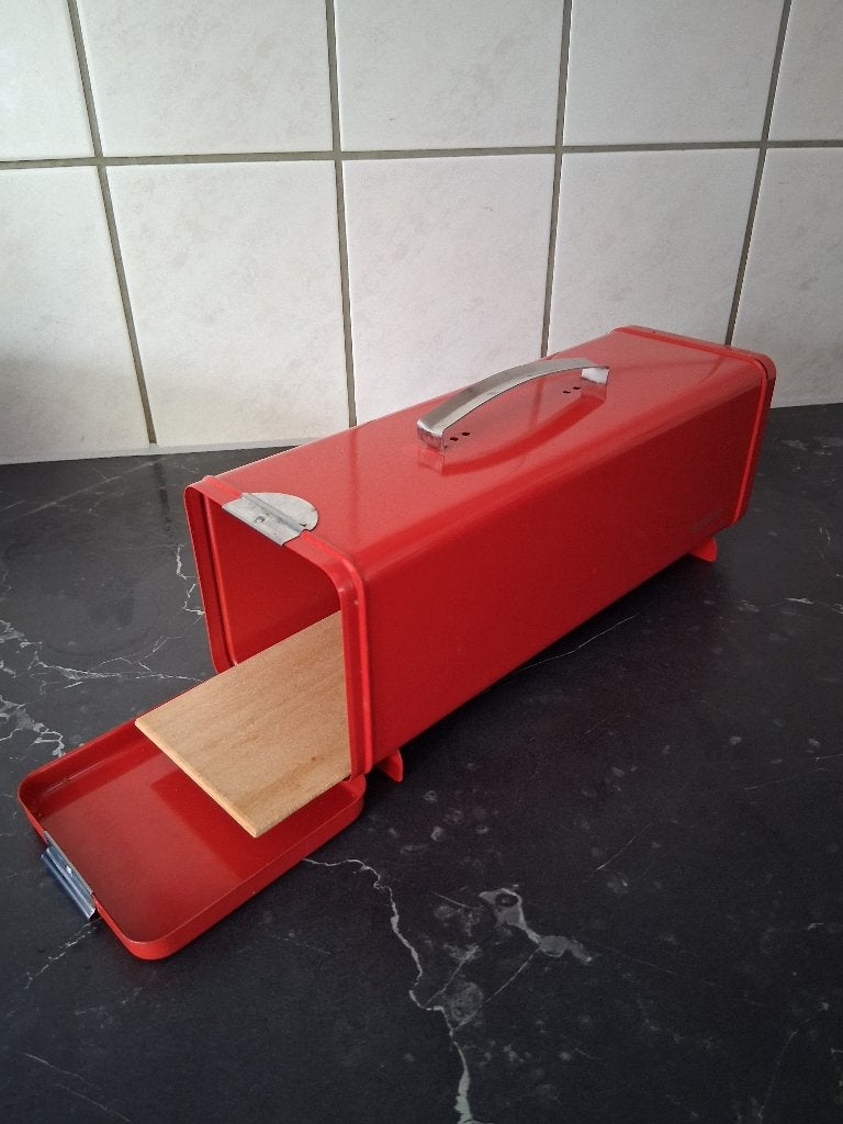Retro Brabantia koektrommel, Verzamelen, Ophalen, Zo goed als nieuw, Koek(jes), Overige merken