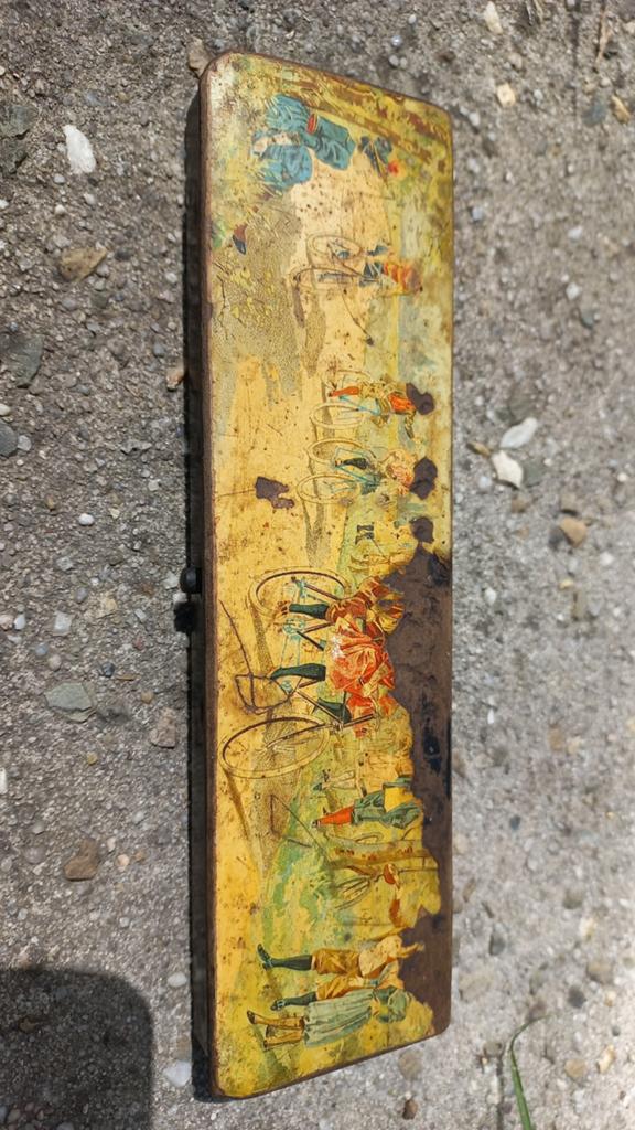 Houten pennendoosje, Antiek en Kunst, Ophalen of Verzenden