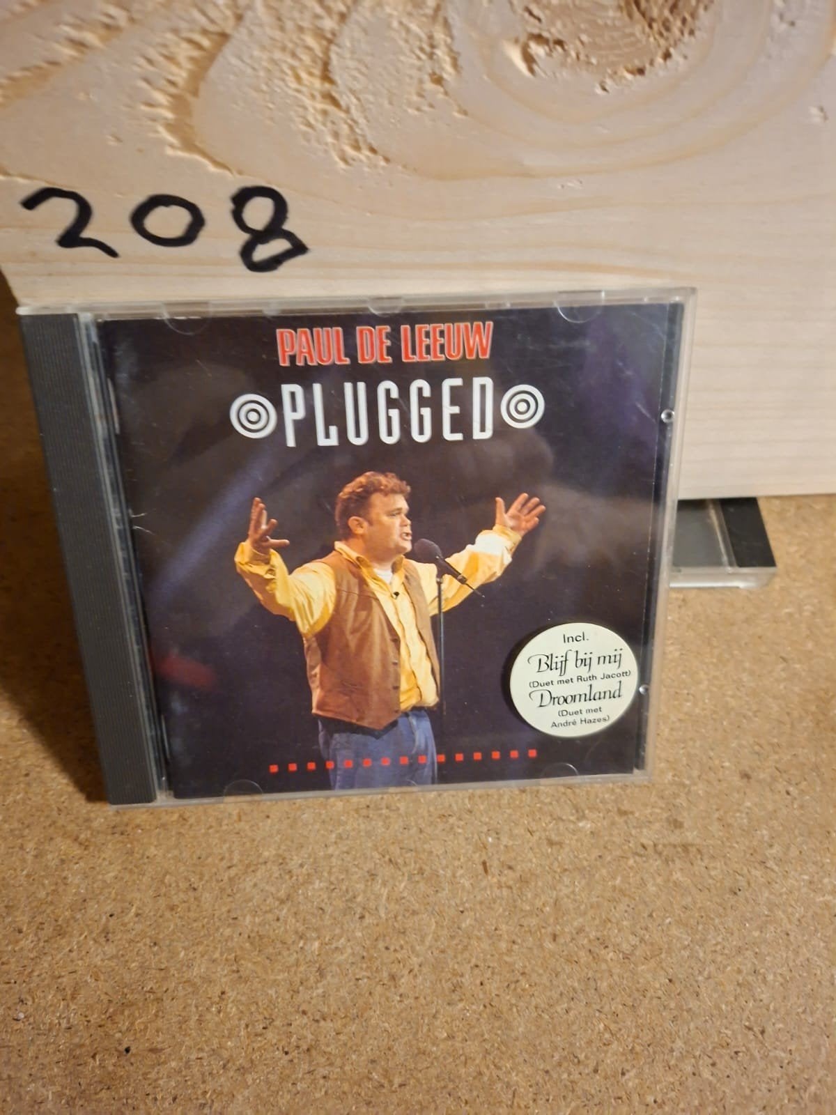 Paul de Leeuw - Plugged CD (incl. Blijf bij mij, Droomland), Gebruikt, Ophalen of Verzenden, Pop, Inclusief doosje