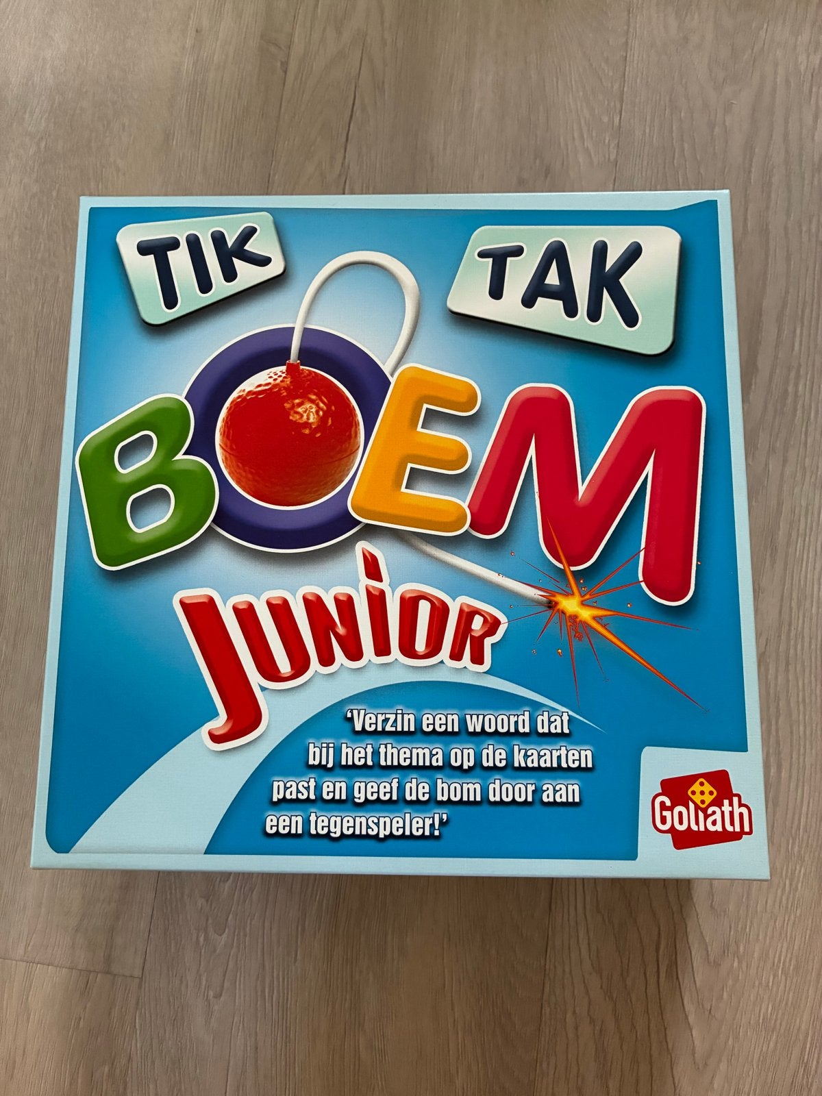 Tik Tak Boem Junior - Leuk gezelschapsspel voor kinderen, Drie of vier spelers, Ophalen, Zo goed als nieuw