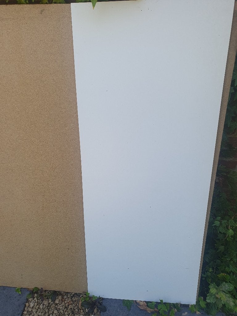 hpl trespa 130,5 lang en 53,5 cm breed, Ophalen, Nieuw, HPL, Minder dan 20 mm