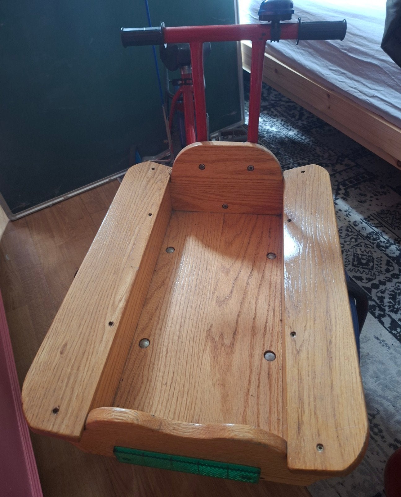 Kinder Bakfiets, Terugtraprem, Gebruikt, 1 kind, Ophalen