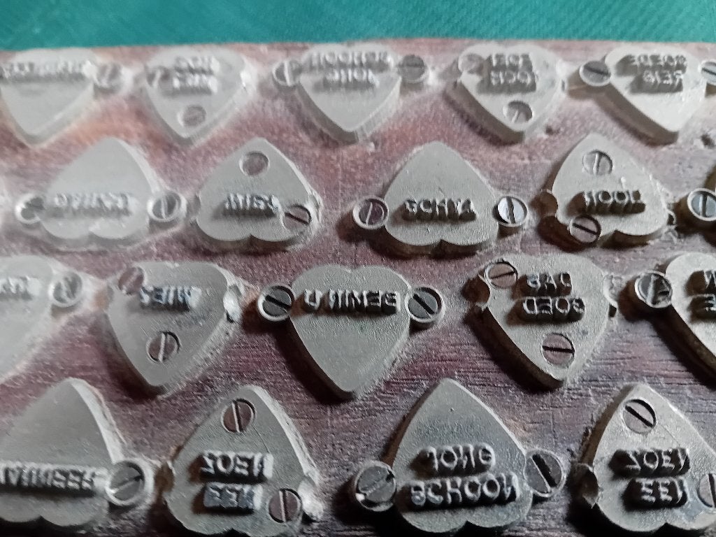 Snoepjes vorm/mal Hartjes., Ophalen of Verzenden