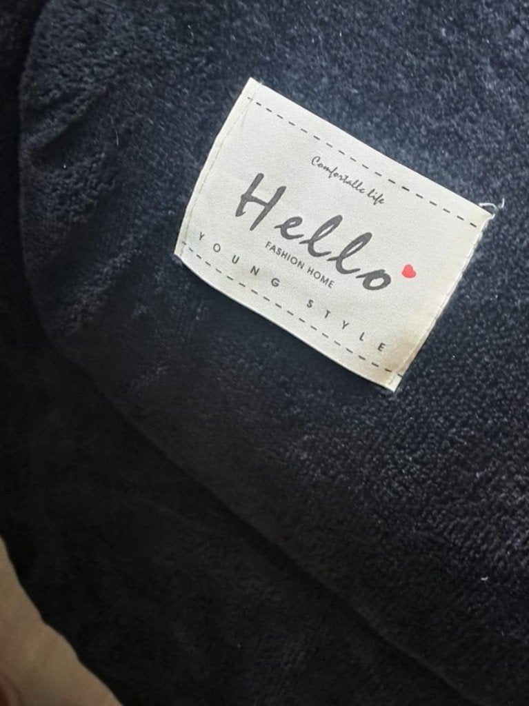 HELLO Beren Warmte Deken / Sprei Zwart/Crème 230x260, Huis en Inrichting, Ophalen, Lits-jumeaux, Zwart, Overige merken