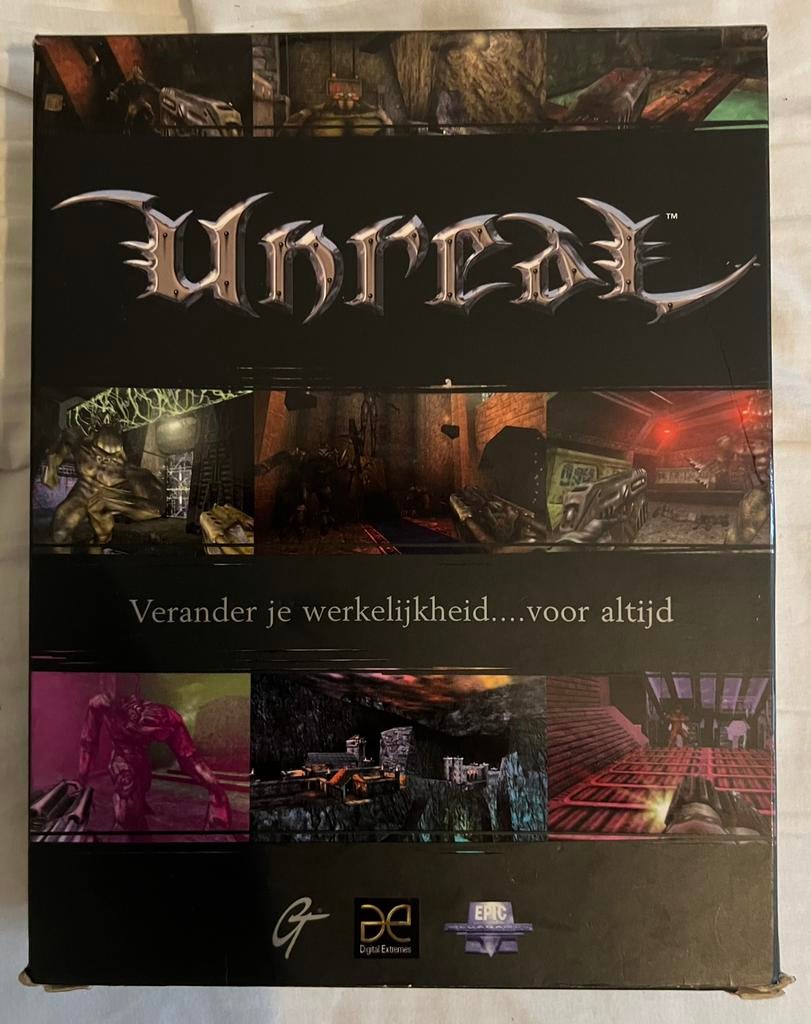 Unreal big box NL, Spelcomputers en Games, Games | Pc, Online, Gebruikt, Shooter, 1 speler