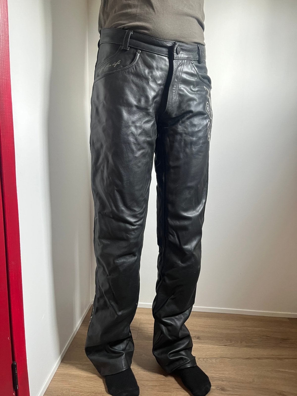 Leren motorbroek Difi maat 40 dames, Motoren, Kleding | Motorkleding, Ophalen of Verzenden, Tweedehands, Dames, Broek | leer
