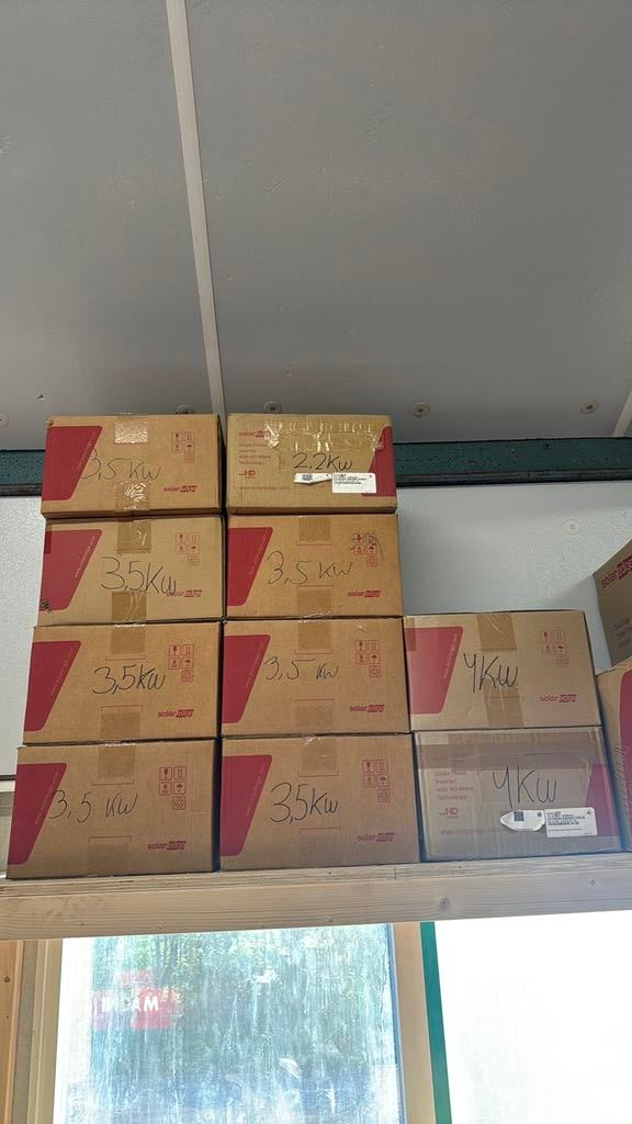 Solaredge SE3500H SE4000H SE2200H omvormer, Ophalen of Verzenden, Nieuw, Overige typen, 200 wattpiek of meer