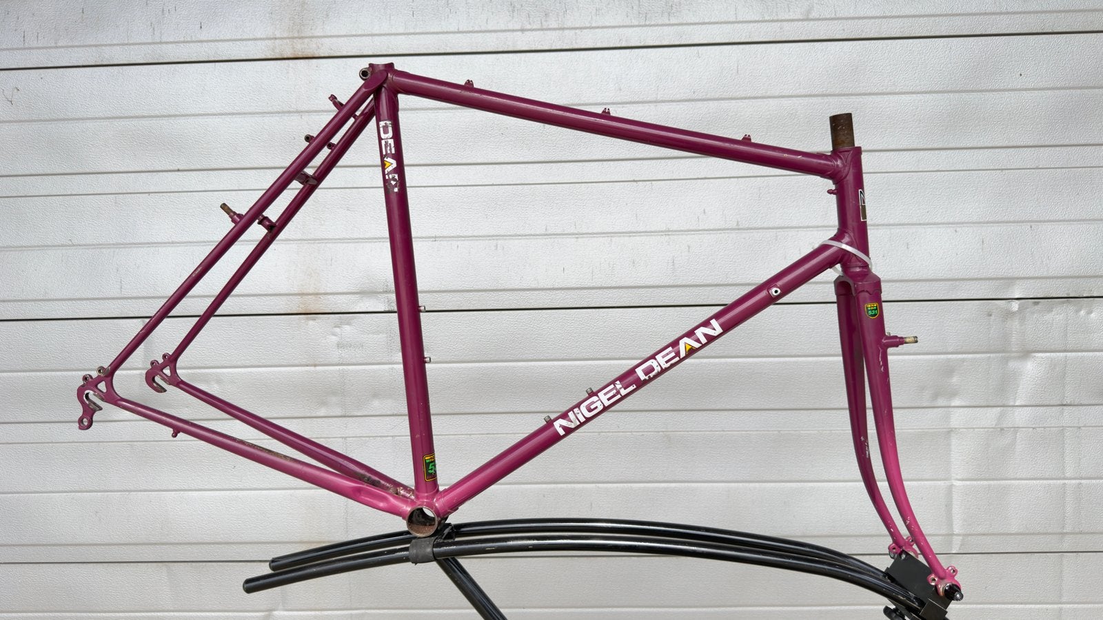 Nigel Dean race frameset 57cm - Projectbasis, Fietsen en Brommers, Fietsen | Racefietsen, Gebruikt, Overige merken, Meer dan 20 versnellingen